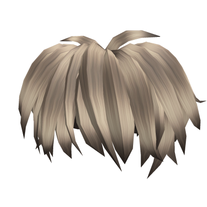 Ash Grey Messy Boy Hair Roblox item
