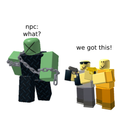Fight off 5 Npc!
