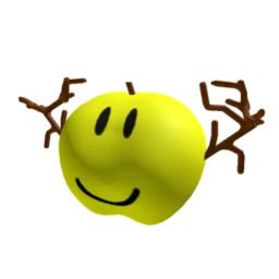 Free UGC APPLE YELLOW ANTLERS (INGAME)  icon