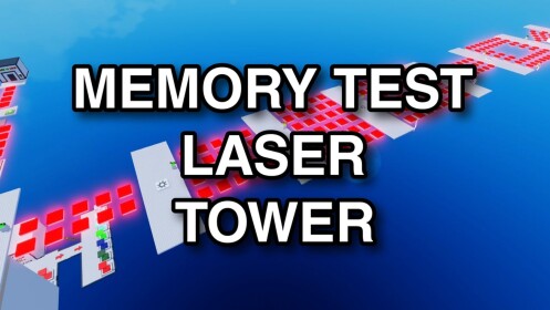 Memory Test Laser Tower 🧠