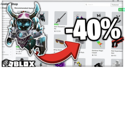 40% off on every item