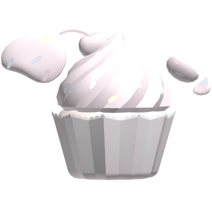 ꒰ ୨୧ ꒱ cute messy strawberry cupcake with sprinkle