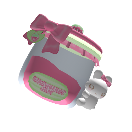 ♡ ꒰˚ . dainty bunny strawberry jam ⸝⸝ jam ꒱ ♡ Roblox item
