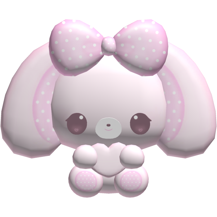♡ cutesy pink bonbon backpack plushie