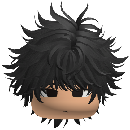 Moe Vkei Black Long Messy Hair Combo