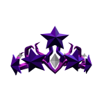 Purple to Pink Star Crown