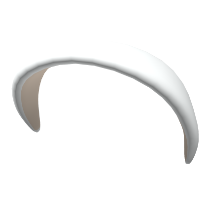 White Headband Roblox item