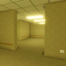 The True Backrooms: Classic icon