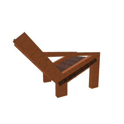 Brown wooden chair