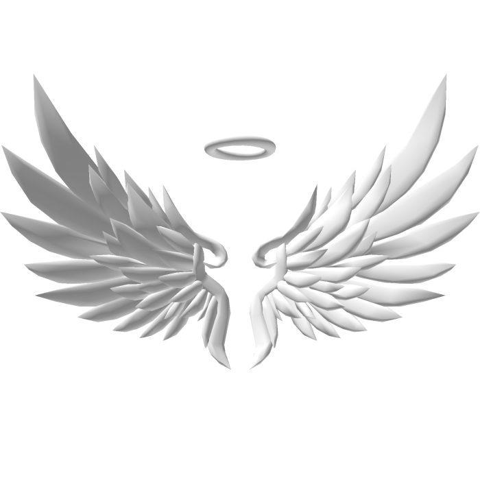 [EMISSIVE] Glowing Angel Wings and Halo