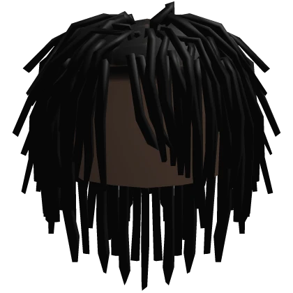 Roblox hair preview for Black Sidepart Dreads