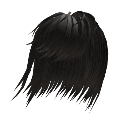 Black Windy Scene Emo Hair