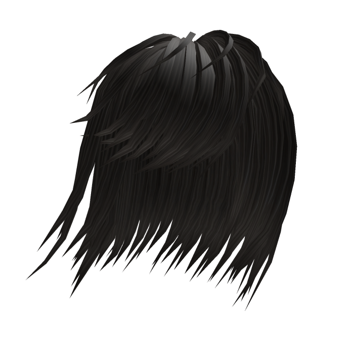 Black Windy Scene Emo Hair