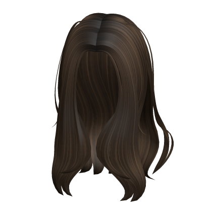 Half-Up Half-Down Adorable Twintails in Brown Roblox item