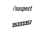 /suspect