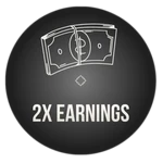 2X Cash Earnings