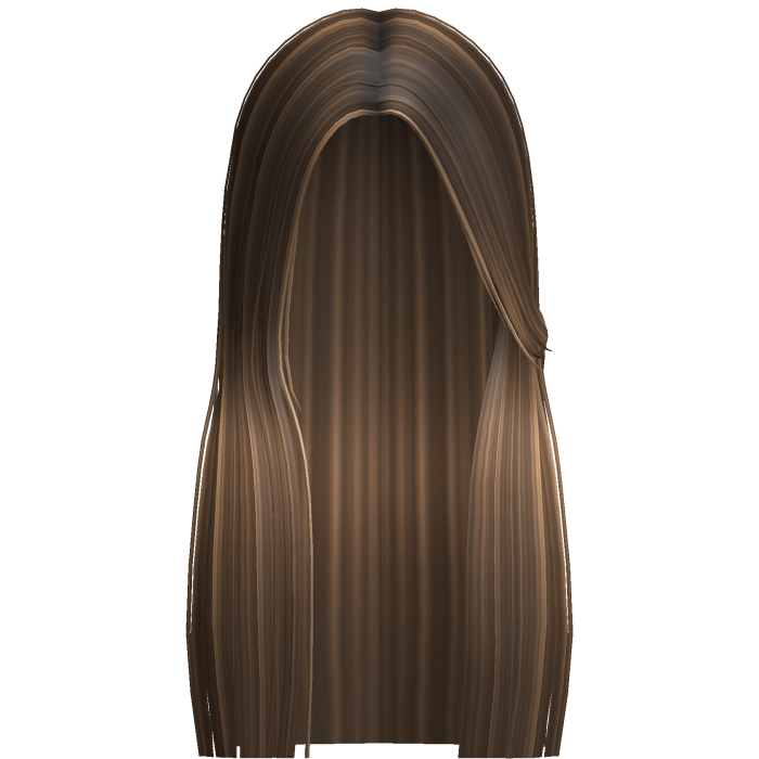 Baddie Straight Long Hair [Brown w/ Highlights]