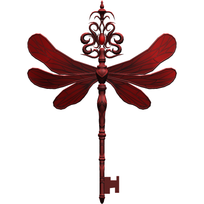 Red Magical Dragonfly Key 