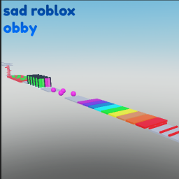 sad roblox obby:(