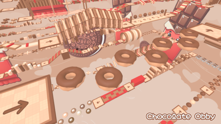 Chocolate Obby 🍫 screenshot 1