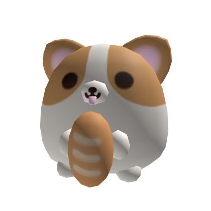 Chubby Corgi with Baguette thumbnail