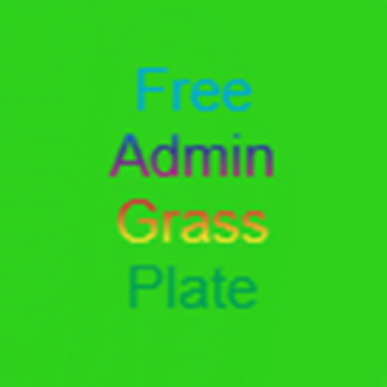 Free Admin Grass Plate