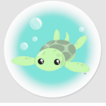 Kawaii turtle army