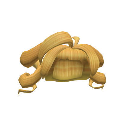 Blonde Curled Twintails Roblox item