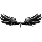 Emperor's Black Armor Wings