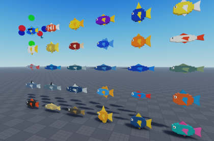 30 Animated Fish | Ocean Pet Pack preview 1