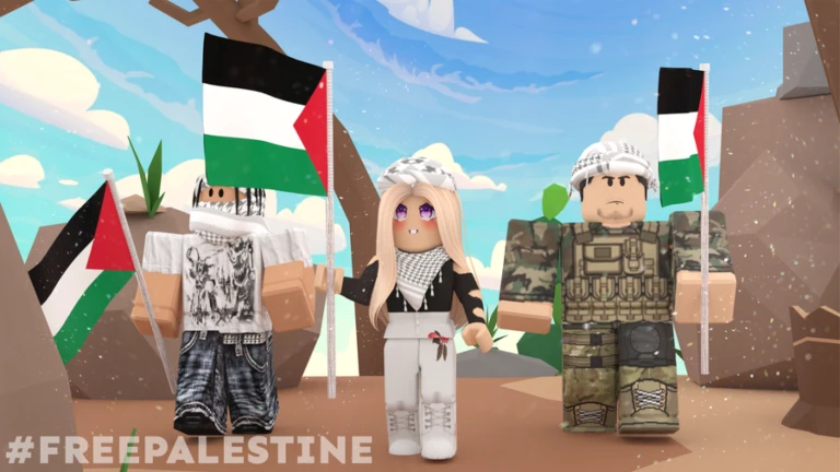 REVAMPED March Of Freedom Free Palestine Roblox NoFilter