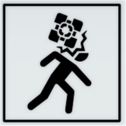 Portal Sign 2 Roblox decal