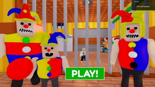 RONY POLICE FAMILY PRISON RUN ESCAPE! (Obby)