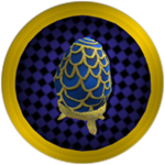 Blue Fabergé Egg