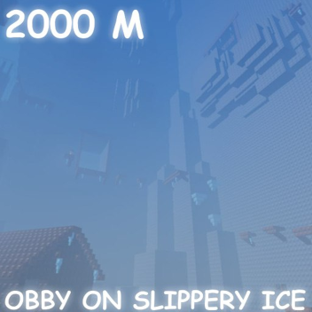 ❄Obby on slippery ice!❄