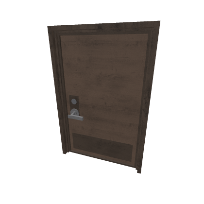 Wooden Door (Lock/Unlock)