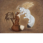 the tiny foxes