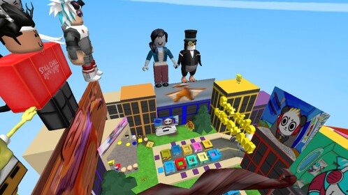 SLIDE DOWN A BOX WITH RYANS WORLD!