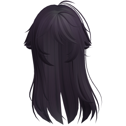 Purple Shy Moe Cat Girl Windy Whispy Hair