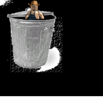 Trash cans Every Where