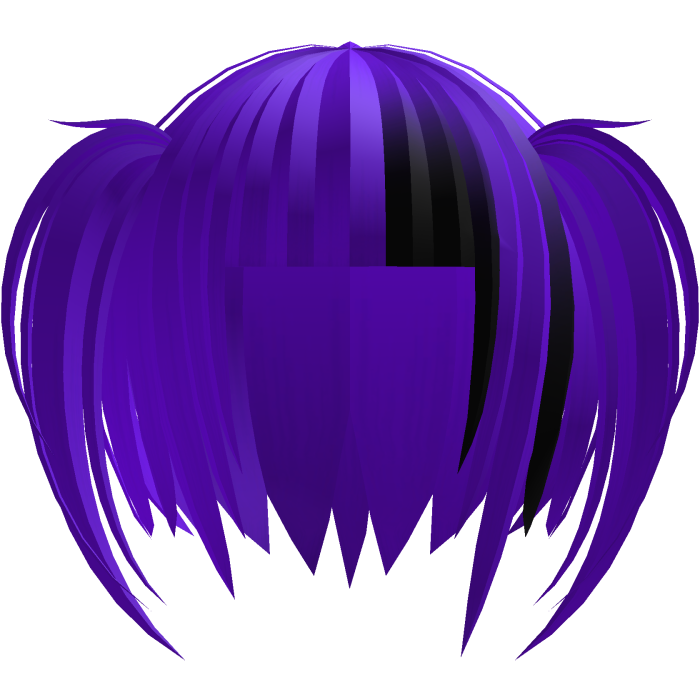 🕸️๋. ⭑ Mourning Gothic Pigtails || Purple
