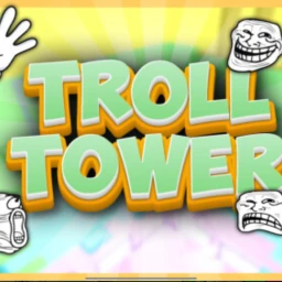 crazy troll tower icon