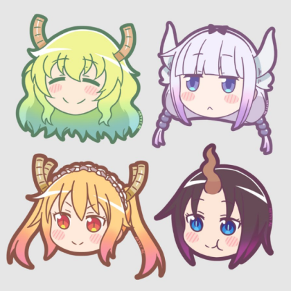 Cute Kobayashi Dragon Maid Roblox decal