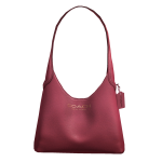 Coach Leather Shoulder Bag Pink
