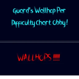 Guard's Wallhop Per Difficulty Chart Obby icon