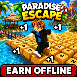 🏝️Paradise Escape | +1 Speed Keyboard ASMR