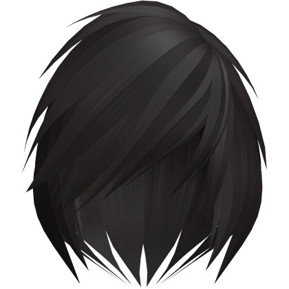 emo scene vkei dark brown short moe hair