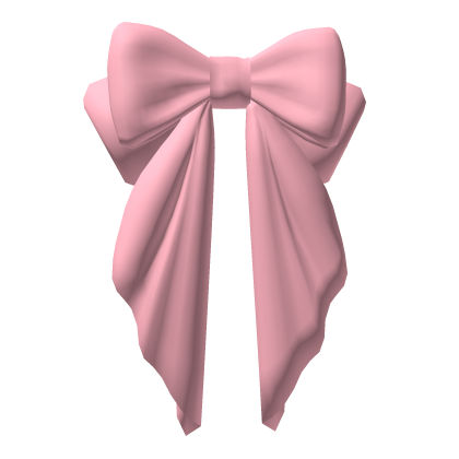Hair bow pink cute