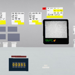 ЧАЭС Reactor No 4 Control Room