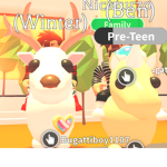 Golden and Arctic reindeer's!